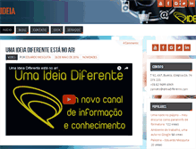 Tablet Screenshot of ideiadiferente.com